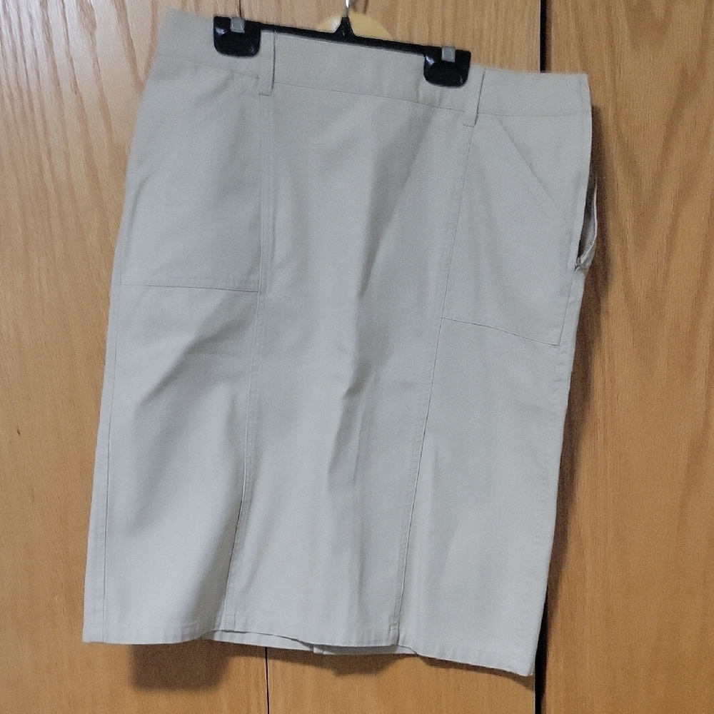 Christopher & Banks Tan Skirt